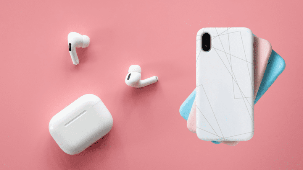 Mobile earbuds and Mobile cases